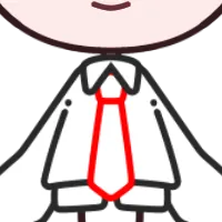 Outfit1 Tie&Ribbon  Outline HSV